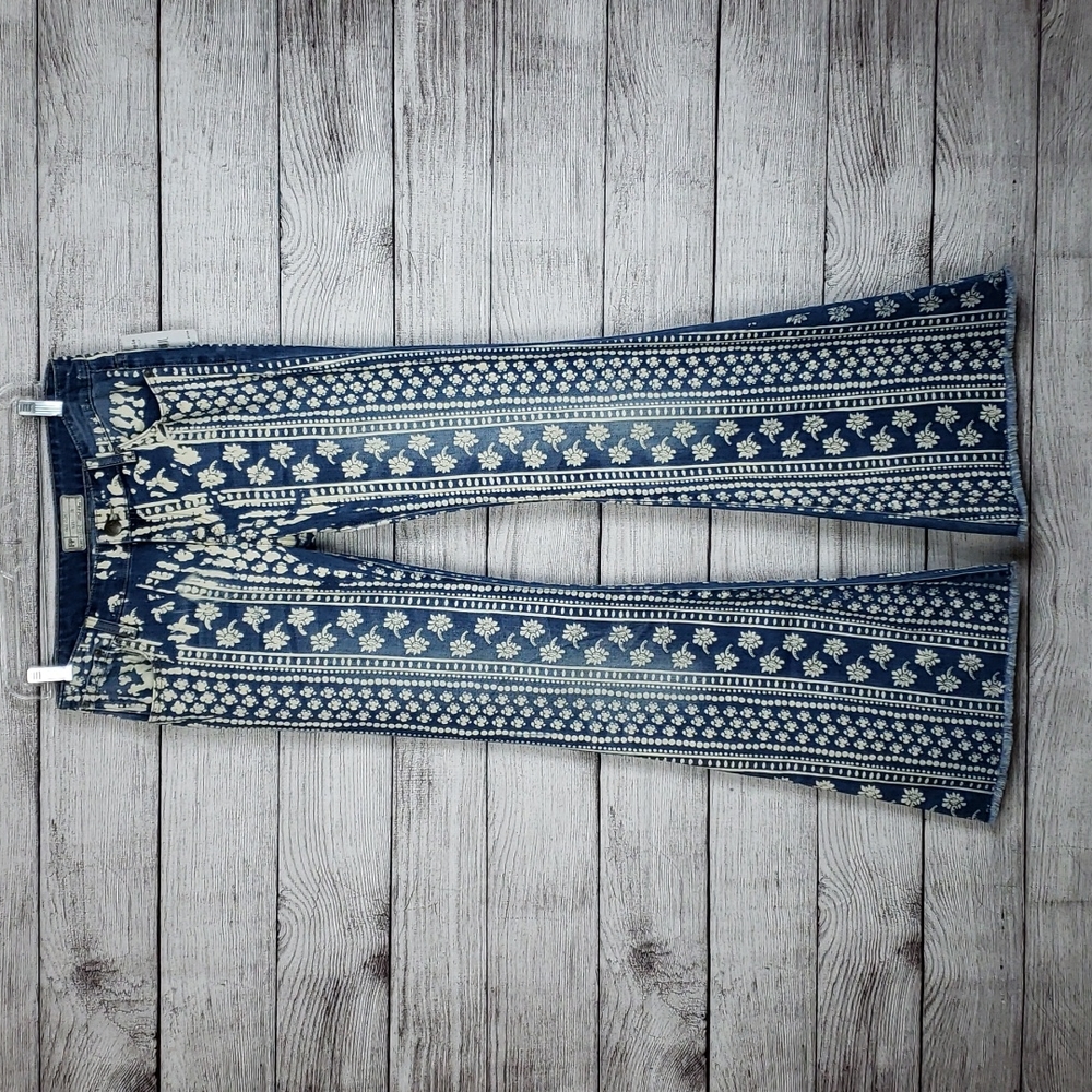 NWT Free People Bali Mantra Flares